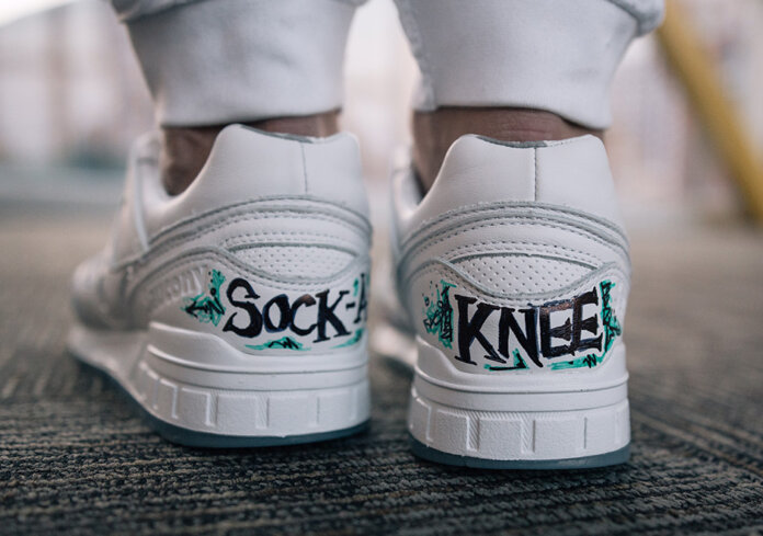 TBLAKE x Saucony Grid SD Triple White TBLAKE x Saucony Grid SD Triple White