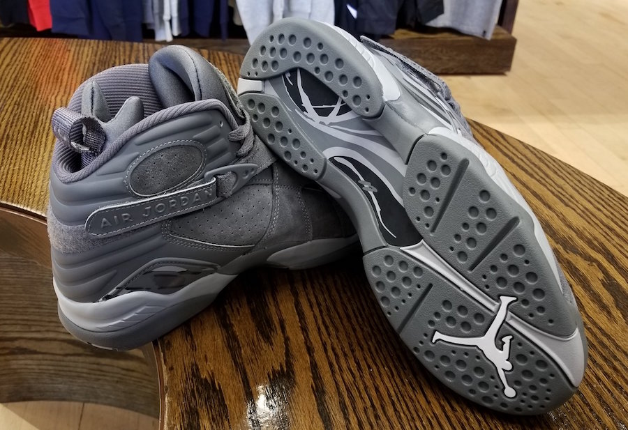 Air Jordan Retro 8 Cool Grey (Lato 2017) Data premiery-6