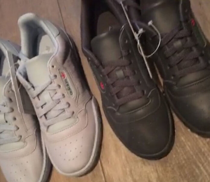 Kim Kardashian ujawnia dwie nowe wersje butow Kanye Westa Powerphase Kim Kardashian ujawnia dwie nowe wersje butow Kanye Westa adidas calabasas Powerphase