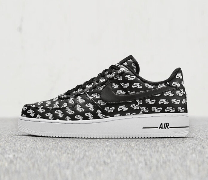 Nike Air Force 1 Low Logos - Black
