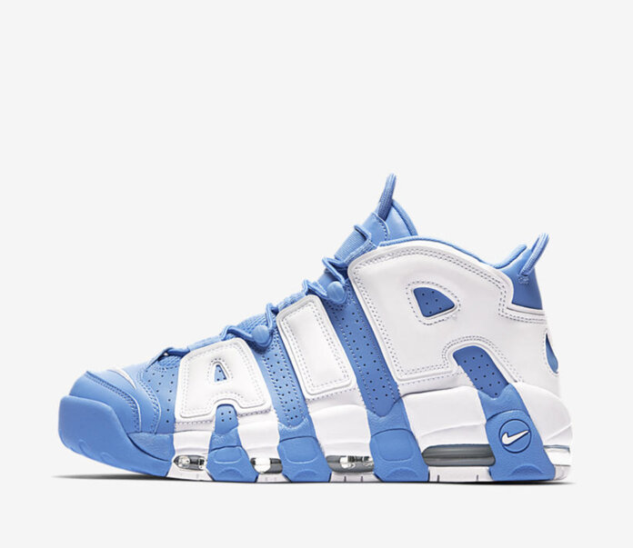 Nike Air More Uptempo 96 University Blue White Nike Air More Uptempo 96 University Blue White