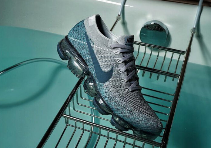 Nike Air VaporMax wersja Grey Teal z nakrapiana podeszwa Nike VaporMax wersja Grey Teal z nakrapiana podeszwa