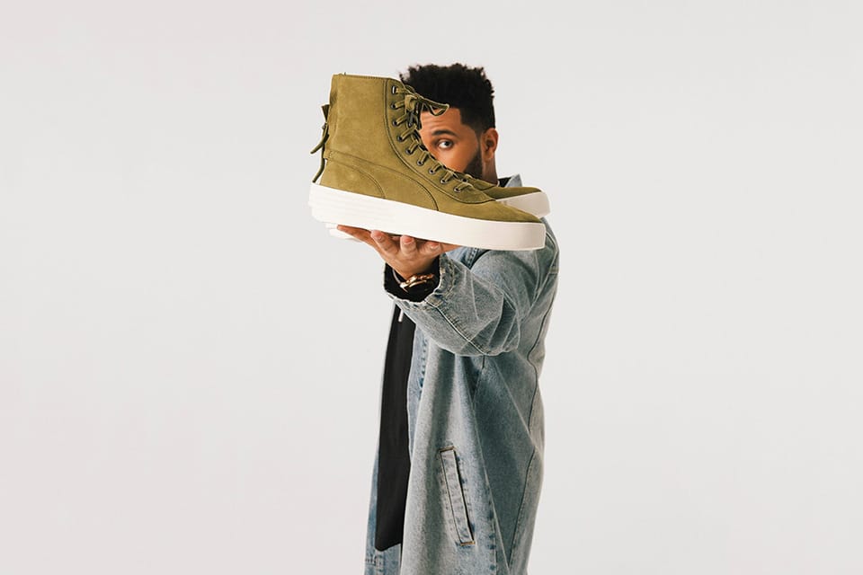 The Weeknd prezentuje swoj wlasny model butow Puma Parallel