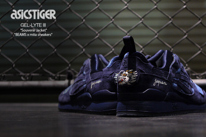 BEAMS x mita sneakers x ASICS Gel Lyte III Souvenir Jacket BEAMS x mita sneakers x ASICS Gel Lyte III Souvenir Jacket