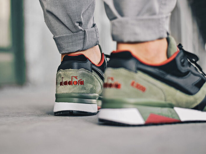 Diadora N9000 Premium Deep Lichen Green Diadora N9000 Premium Deep Lichen Green