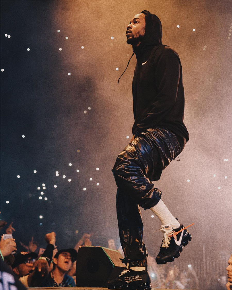Kendrick Lamar gra koncert w butach Nike za około 1500 dolarow-1