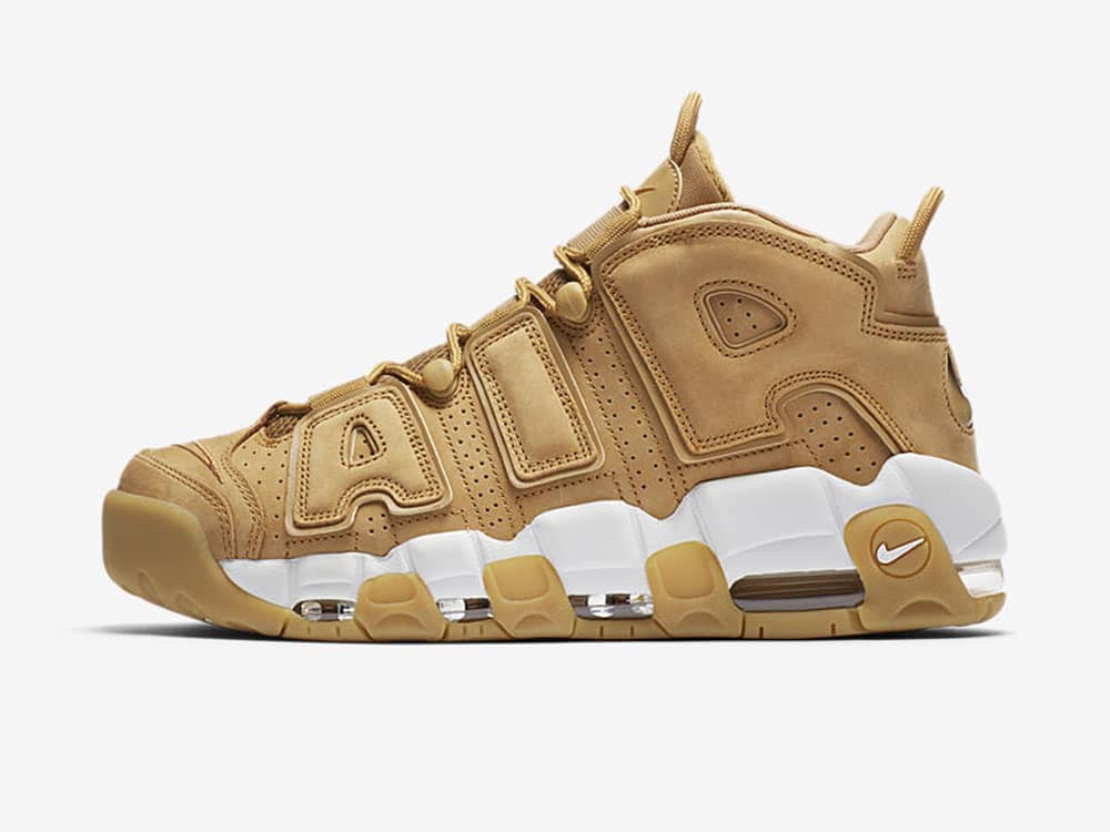 Nike Air More Uptempo Flax Wheat