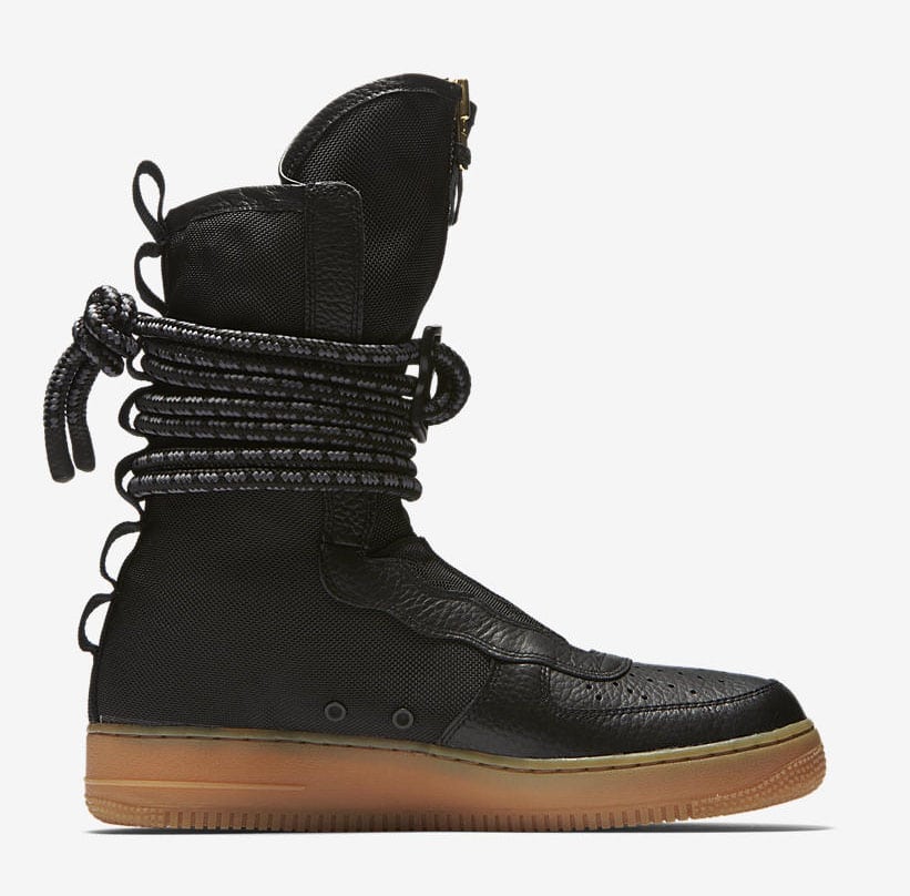 Nike SF AF-1 High Black Gum Medium Brown-3