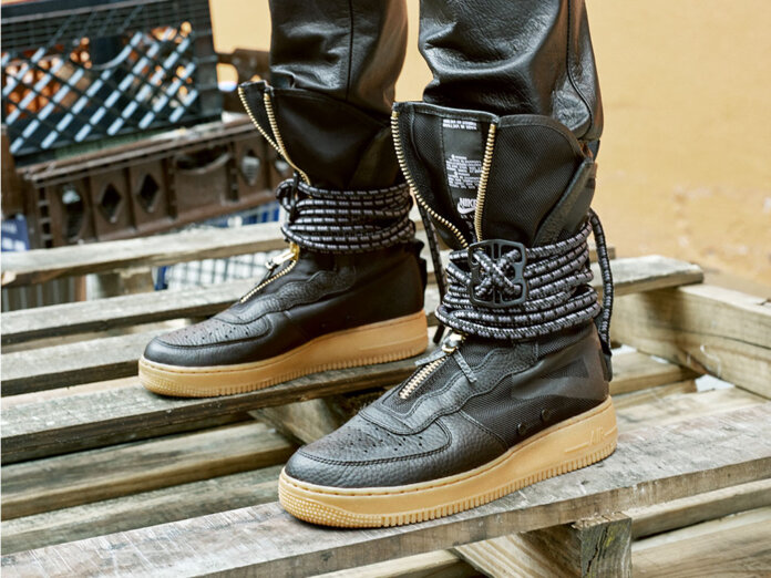 Nike SF AF-1 High Black Gum Medium Brown Nike SF AF-1 High Black Gum Medium Brown