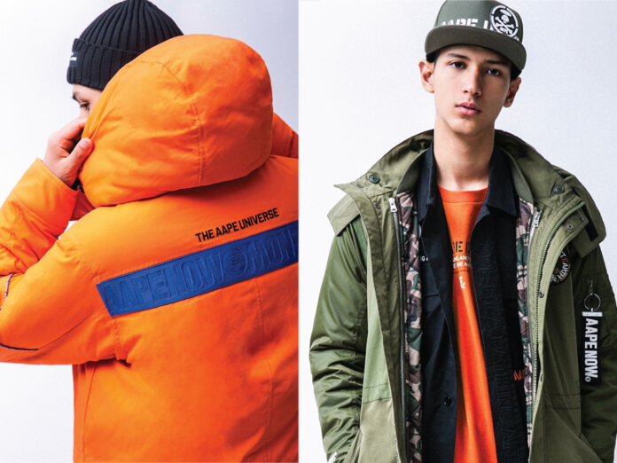 Lookbook AAPE Zima 2017 Lookbook AAPE Zima 2017