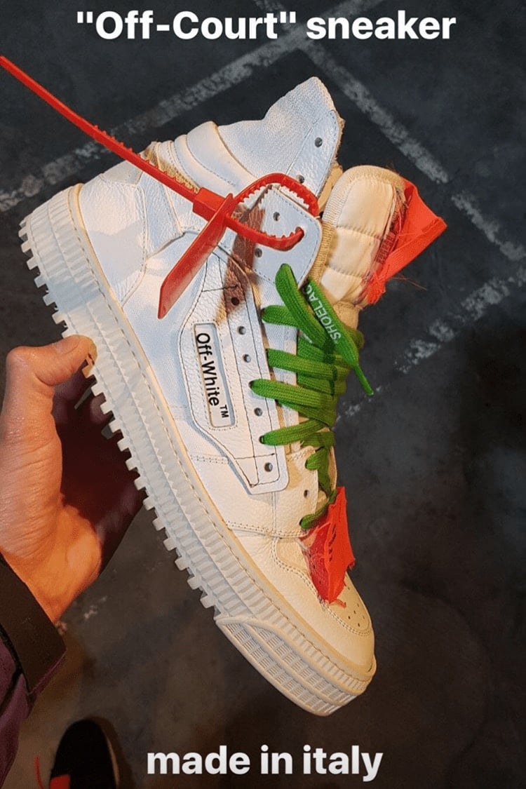 Off-White z zajawka kolekcji Temperature®1