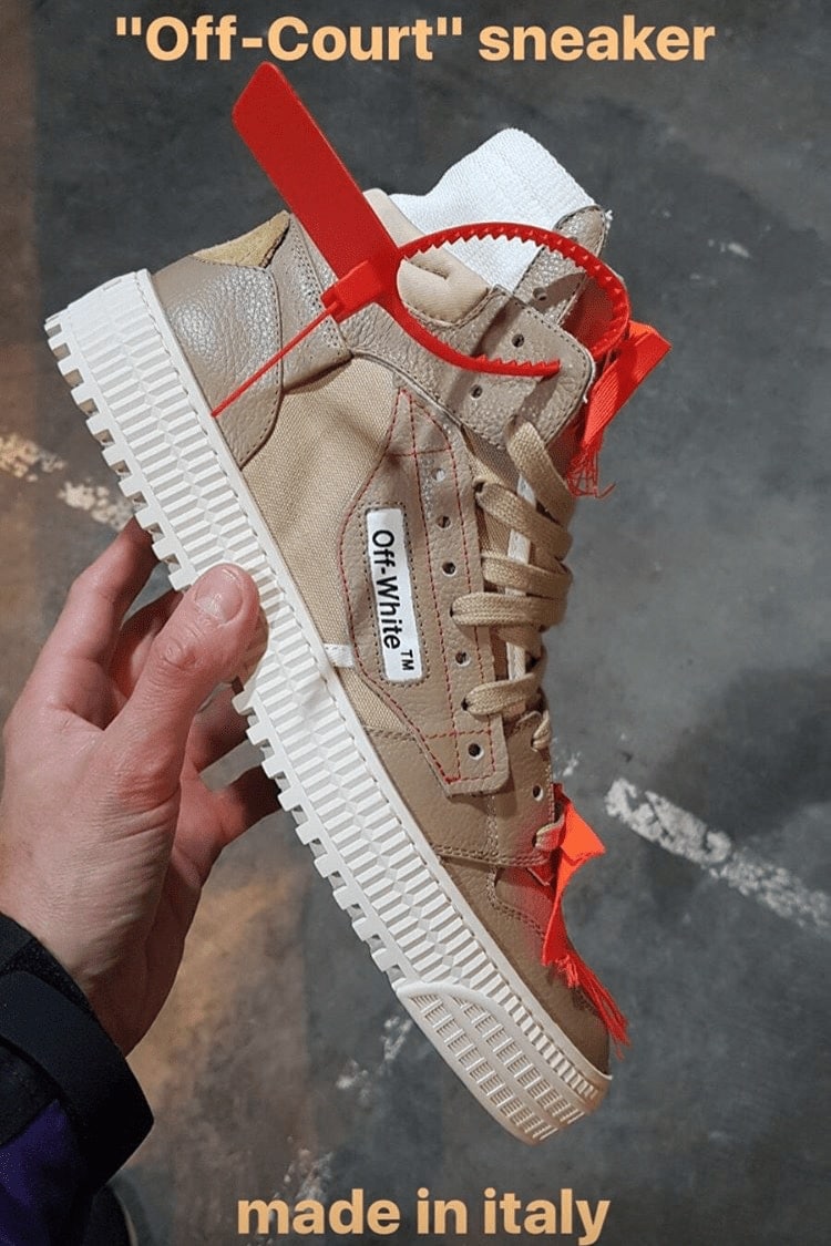 Off-White z zajawka kolekcji Temperature®2
