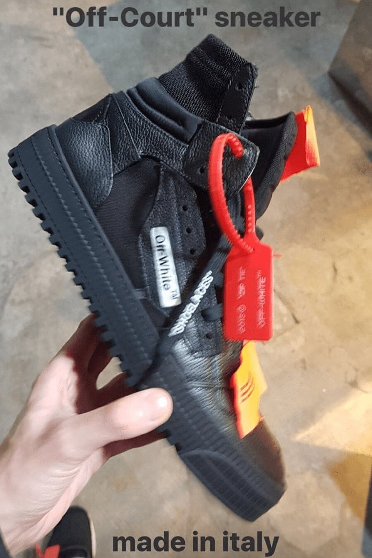 Off-White z zajawka kolekcji Temperature®3