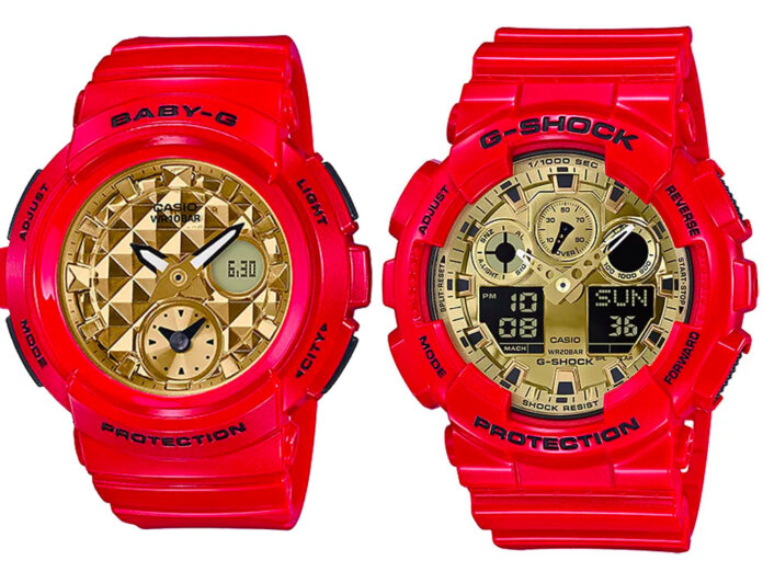 Casio G-Shock red gold Casio G-Shock red gold