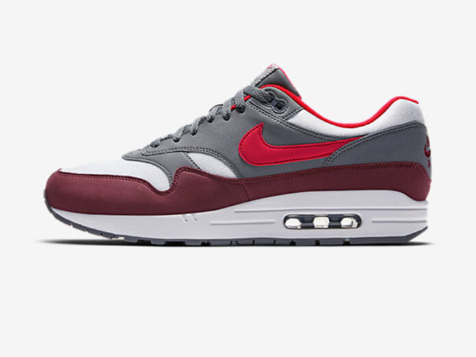 Nike Air Max 1 Cool Grey Team Red Nike Air Max 1 Cool Grey Team Red