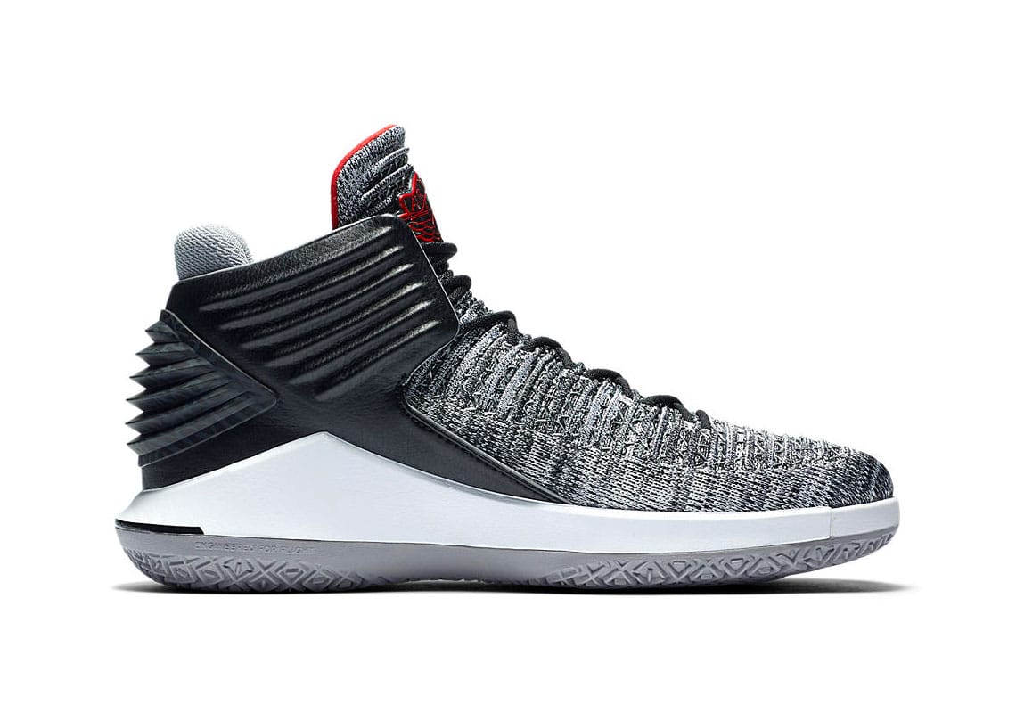 air jordan 32 black cement mvp aa1253-002 2