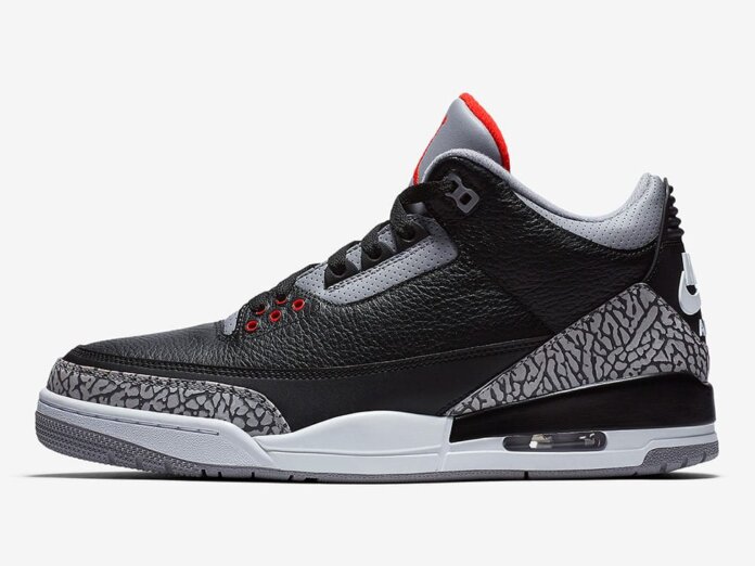 Air Jordan 3 Black Cement 854262-001