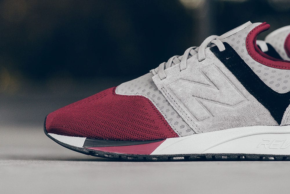 New Balance 247 Grey Burgundy Black-5