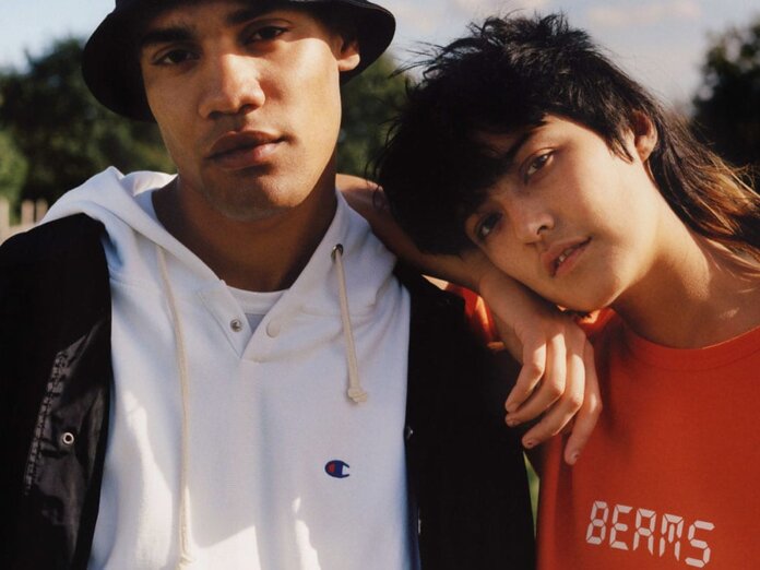 lookbook beams x champion ss18 lookbook beams x champion ss18