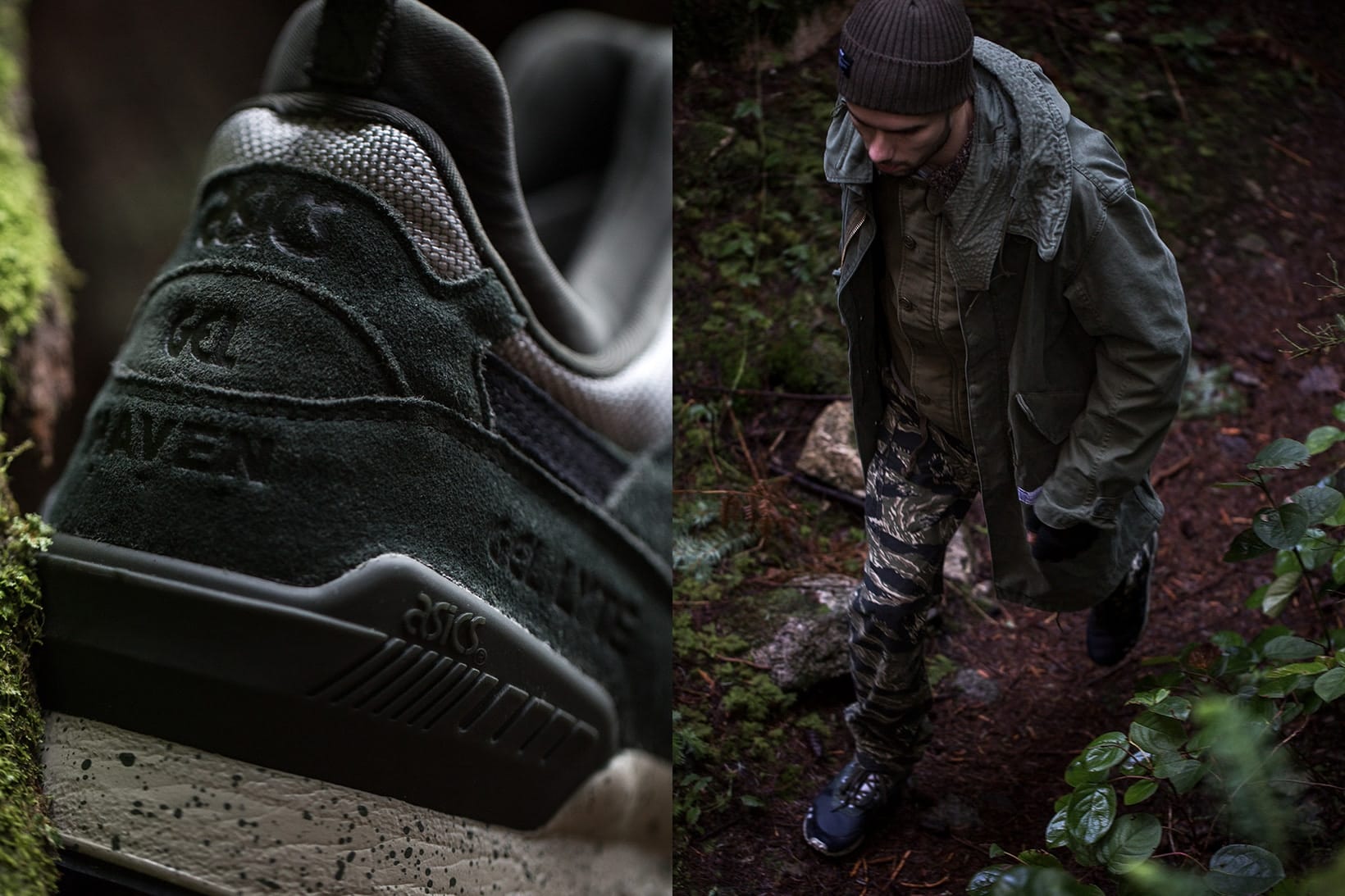 HAVEN i swietny editorial z modelem ASICS GEl Lyte III w tle4