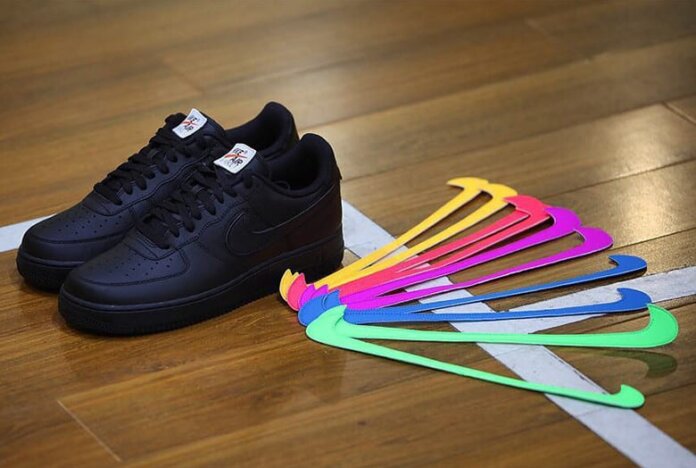 Nike Air Force 1 Low z wymiennym swooshem Nike Air Force 1 Low z wymiennym swooshem