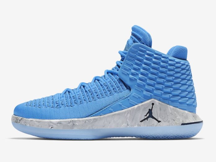 Air Jordan 32 XXX2 UNC North Carolina AA1253-406