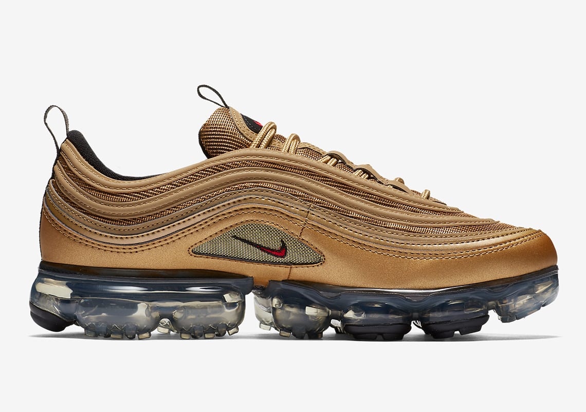 Nike Air VaporMax 97 Metallic Gold AJ7291-700 2