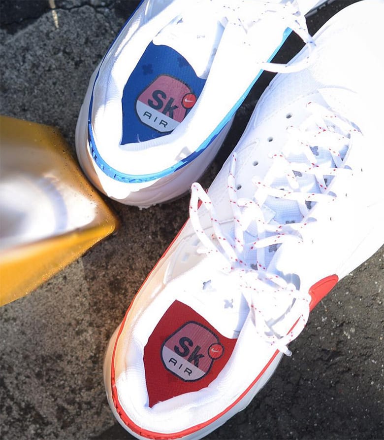 skepta x nike air max 97 bw white blue AO2113-100 2