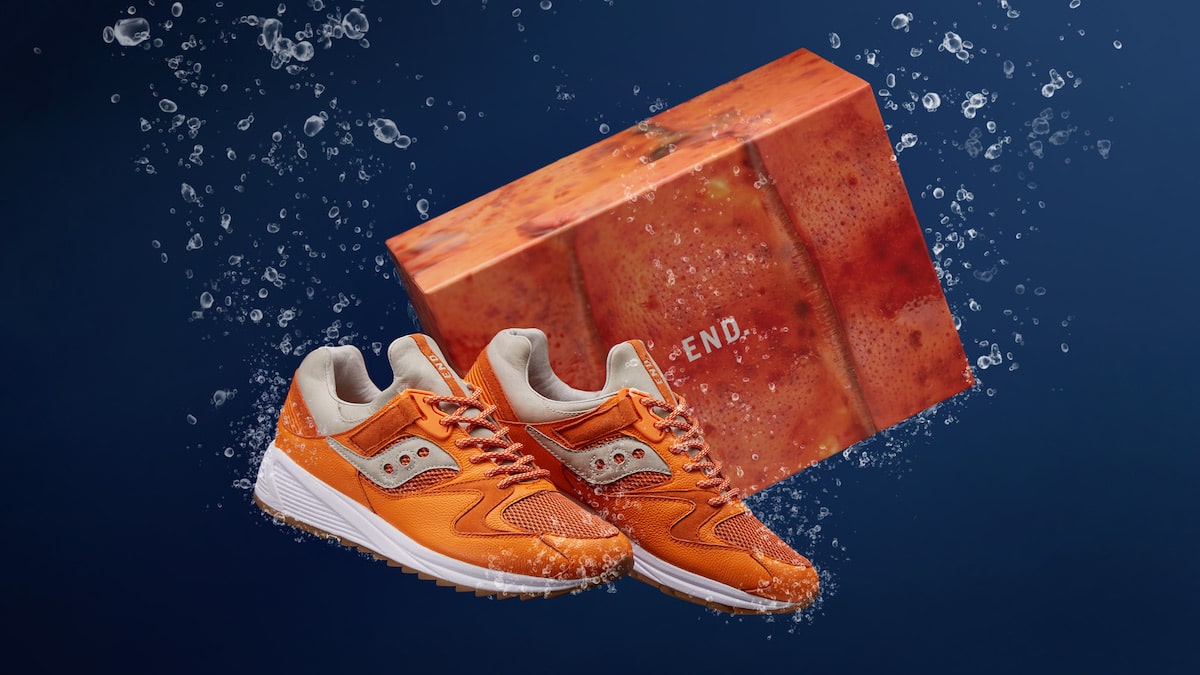 END x Saucony Grid 8500 Lobster-1