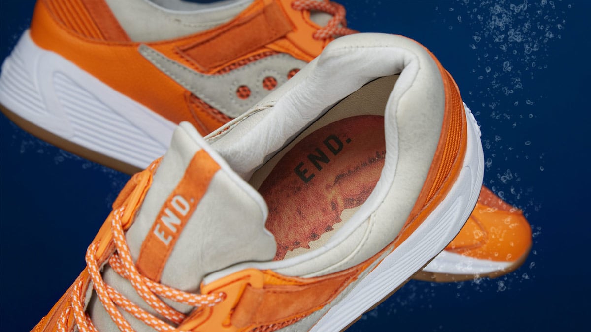 END x Saucony Grid 8500 Lobster-4