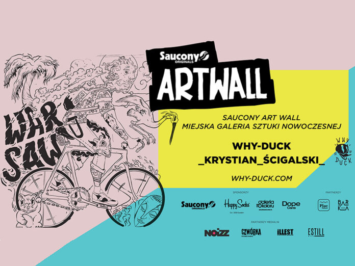 Saucony art wall plakat Saucony art wall plakat