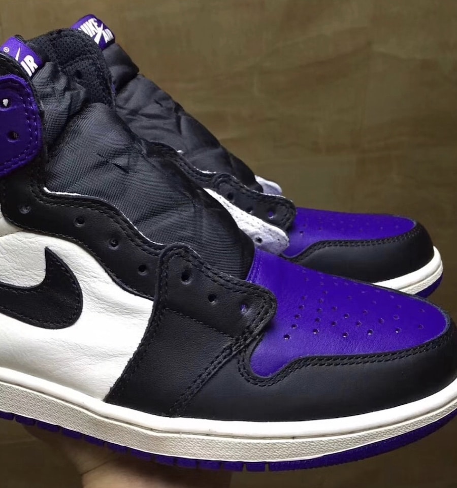 Air Jordan 1 Court Purple 555088-501 2