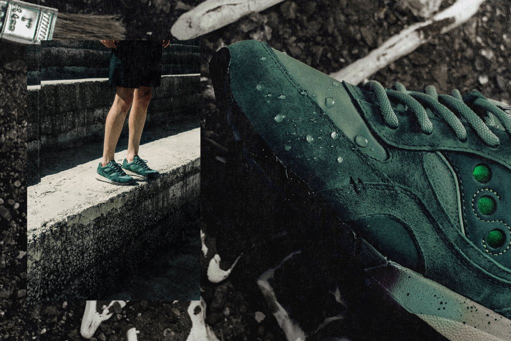 Feature x Saucony Shadow 6000 Living Fossil-5