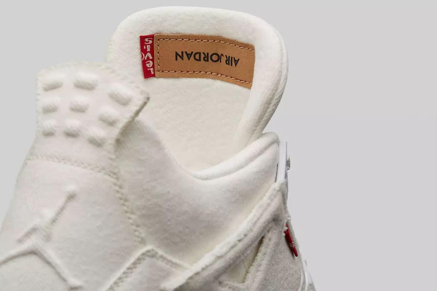Levis x Air Jordan 4 White Denim AO2571-100 3