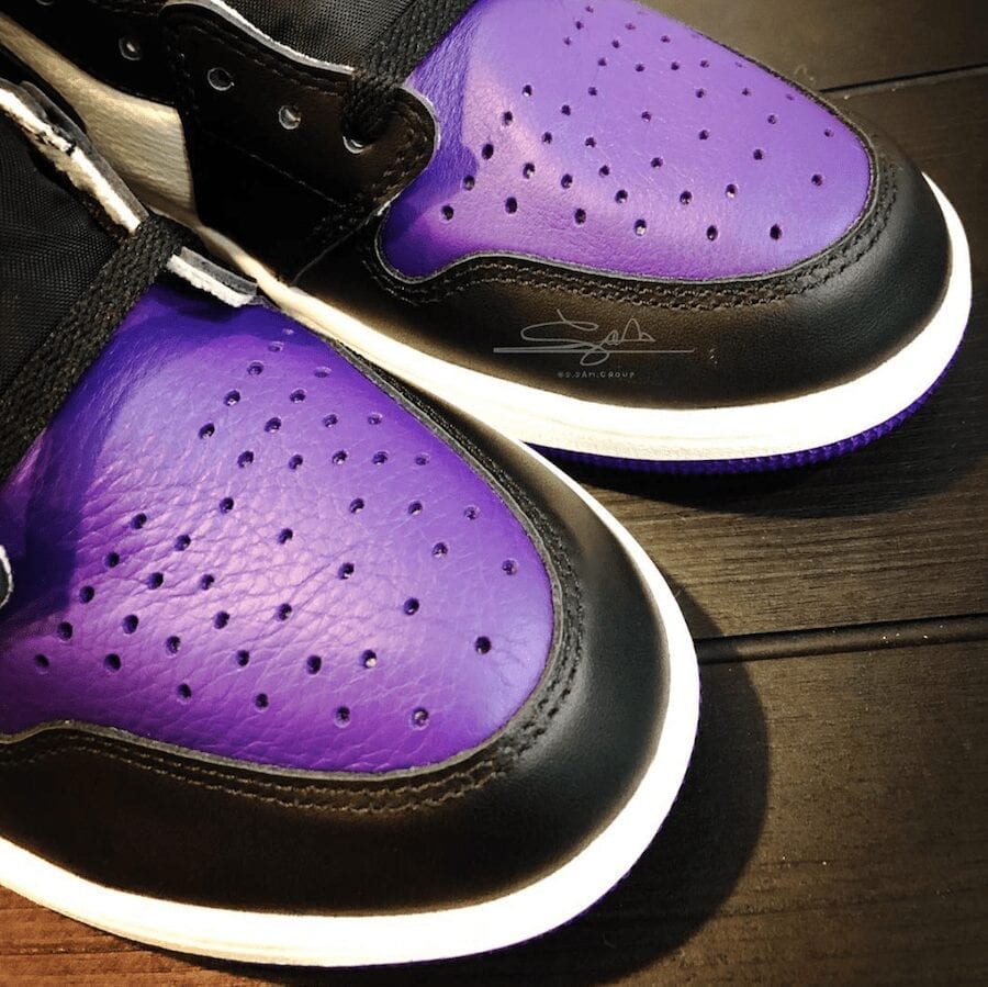 Air Jordan 1 Court Purple 555088-501 2