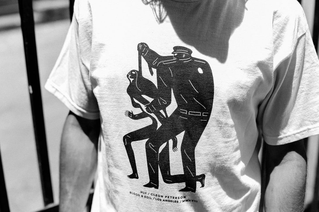 HUF x Cleon Peterson Blood and Soil-7