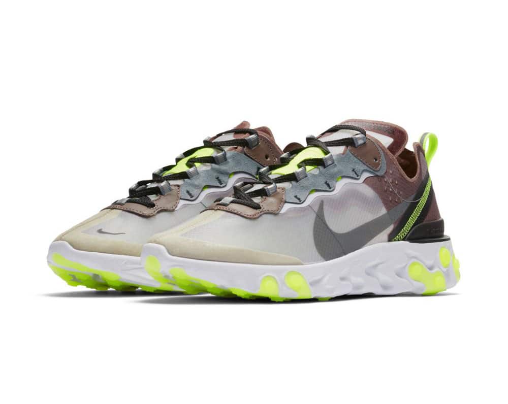 Nike React Element 87 desert Sand AQ1090-002 3