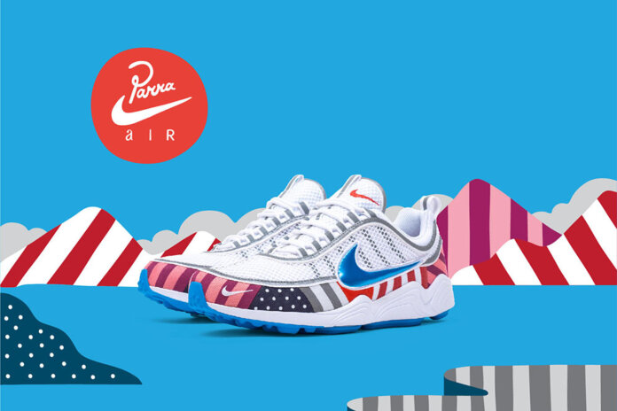 Parra x Nike Air Zoom Spiridon AV4744-100 Parra x Nike Air Zoom Spiridon AV4744-100