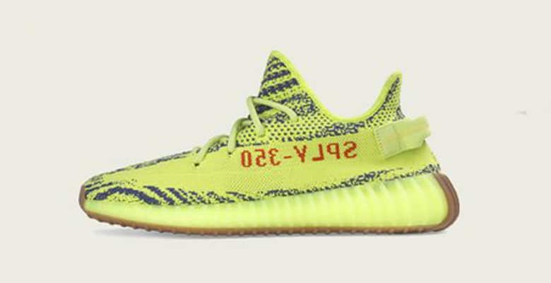 adidas Yeezy Boost 350 v2 Semi Frozem Yellow