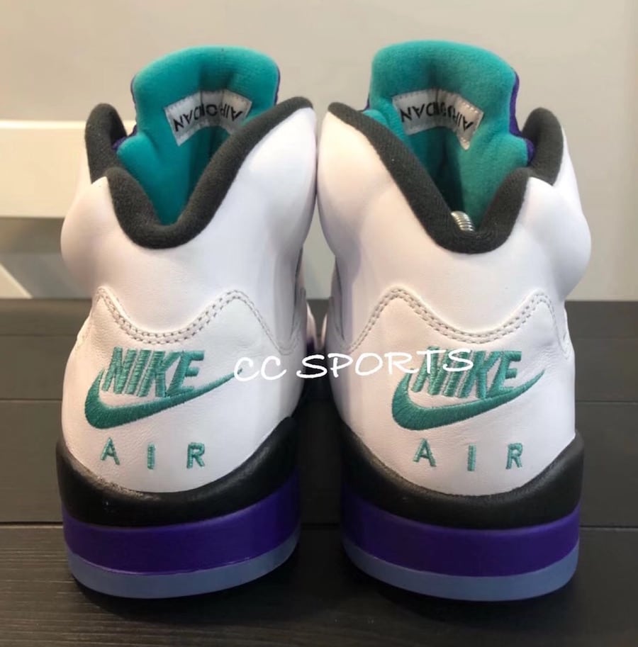 Air Jordan 5 NRG Grape Fresh Prince 3