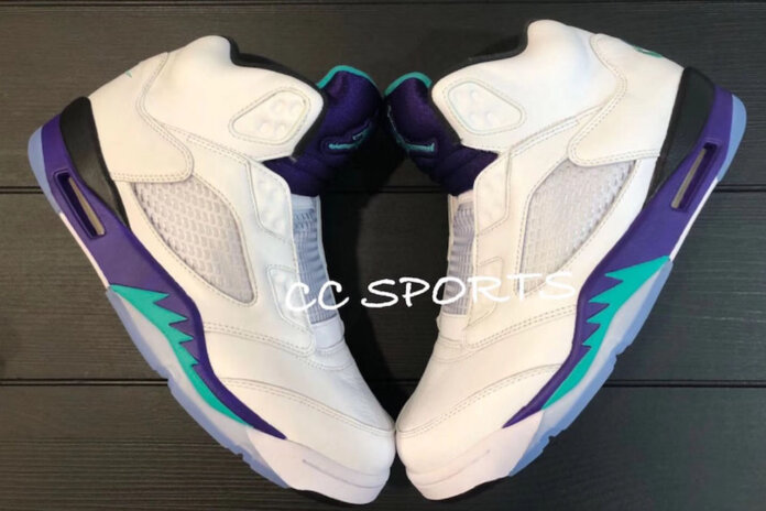 Air Jordan 5 NRG Grape Fresh Prince Air Jordan 5 NRG Grape Fresh Prince