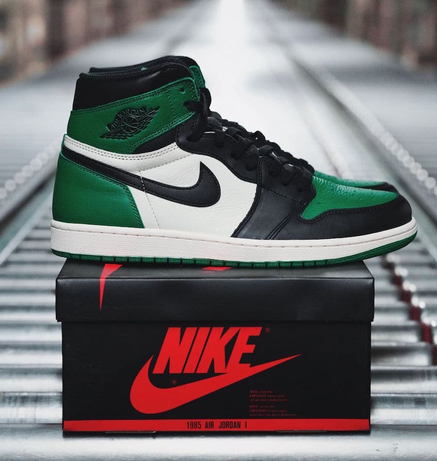 Oto dokÅadne zdjÄcia Air Jordan 1 High âPine Greenâ