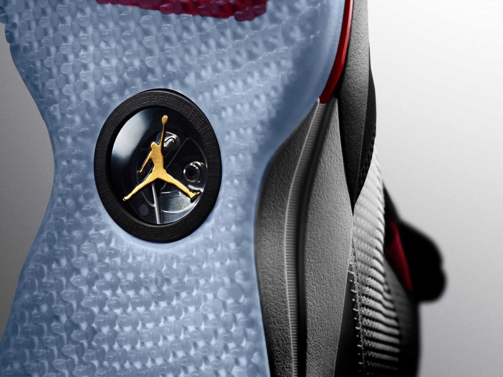 Air Jordan 33 Future of Flight White Metallic Gold Black Vast Grey AQ8830-100 1