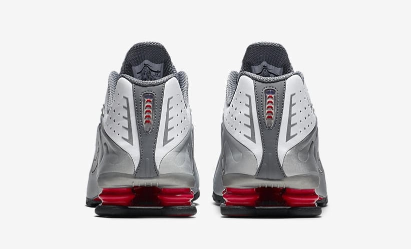Nike Shox R4 OG White Comet Red Black Metallic Silver BV1111-100 5