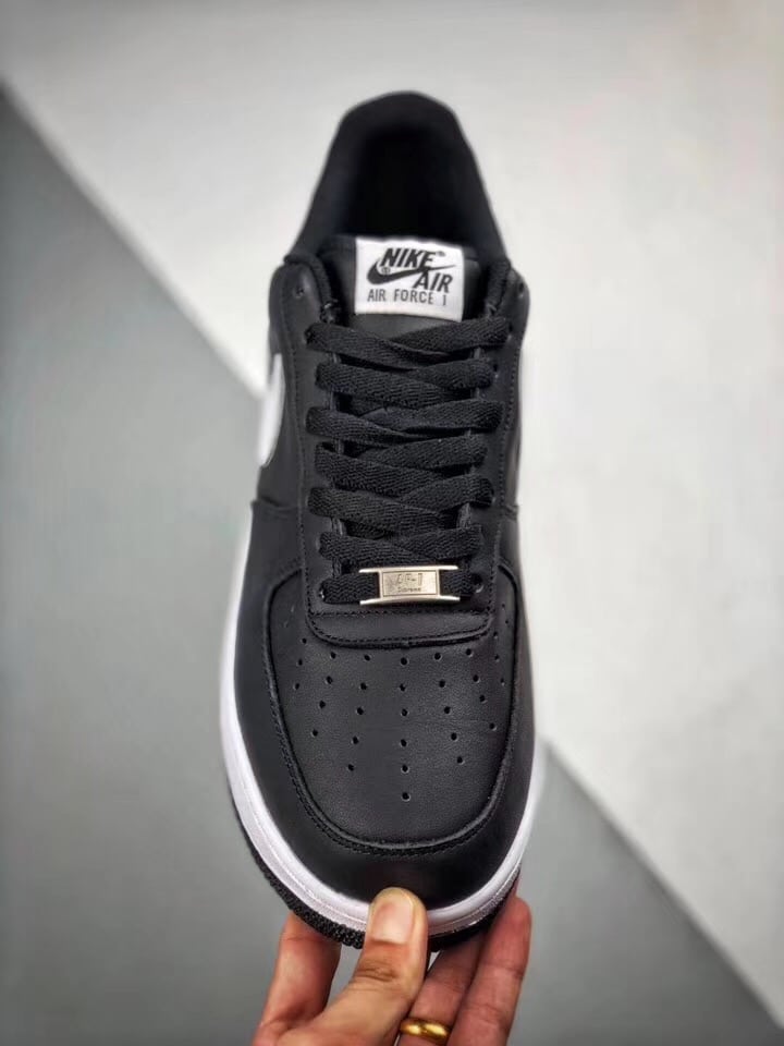 Supreme x Comme Des Garcons x Nike Air Force 1 Low Black-7