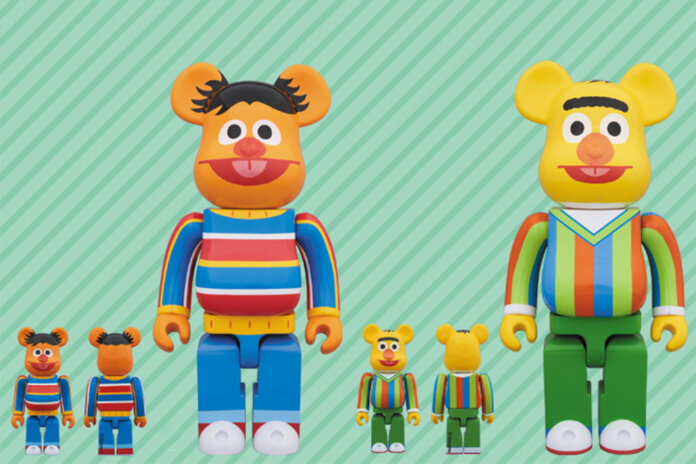 medicom bearbrick sesame street medicom bearbrick sesame street
