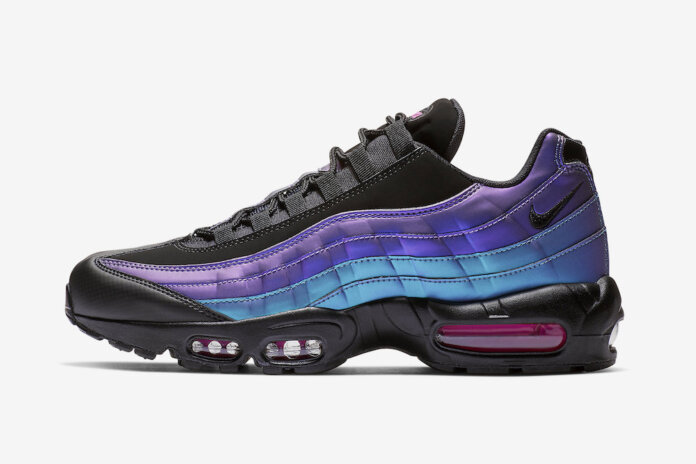 Nike Air Max 95 Black Laser Fuchsia 538416-021 Nike Air Max 95 Black Laser Fuchsia 538416-021
