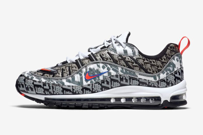 Nike Air Max 98 Shanghai Cool Grey Wolf Grey Pure Platinum AO2604-002 Nike Air Max 98 Shanghai Cool Grey Wolf Grey Pure Platinum AO2604-002
