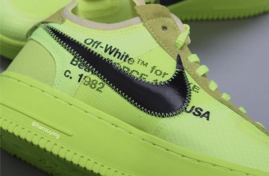 Off-White x Nike Air Force 1 Low Volt AO4606-700 4