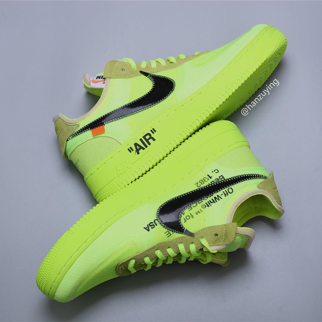Off-White x Nike Air Force 1 Low Volt AO4606-700 8